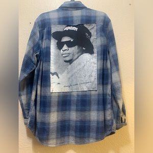 Upcycled flannel, men’s size large